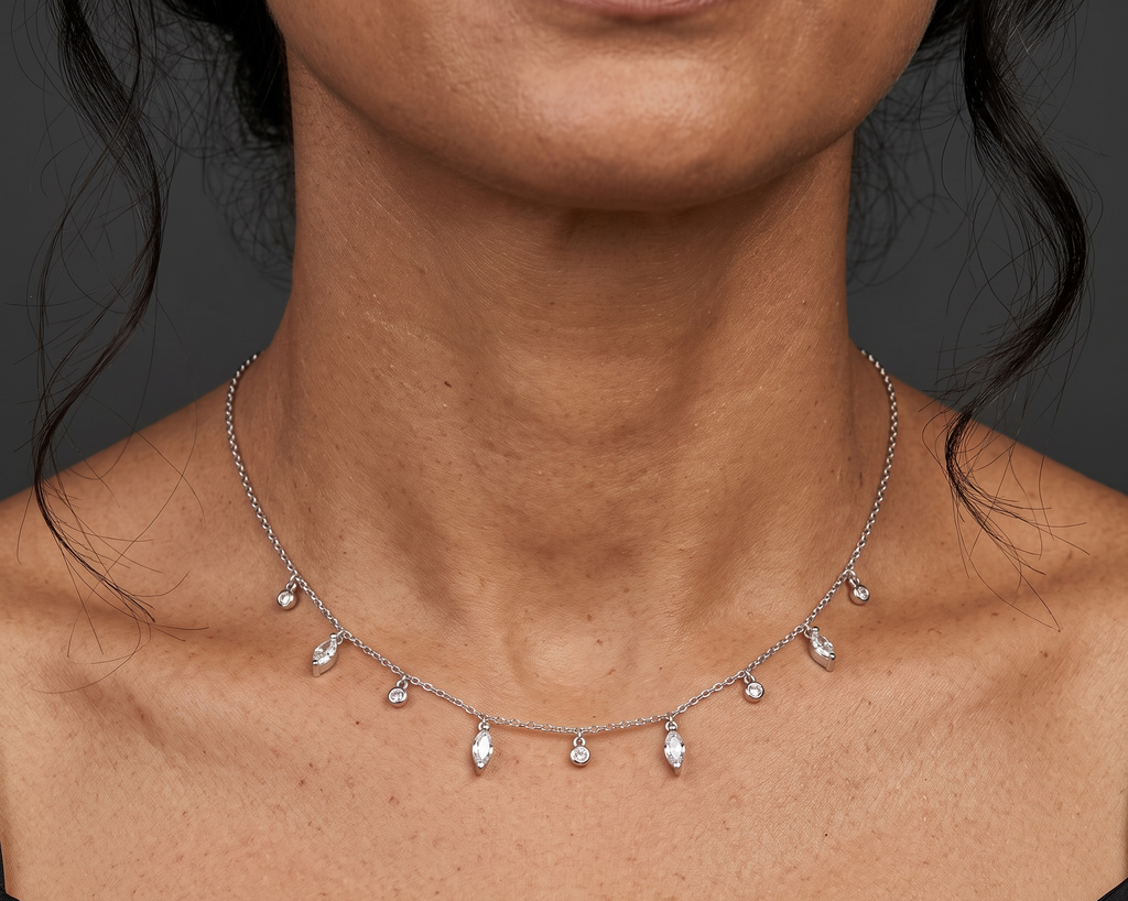 Pear cut chain