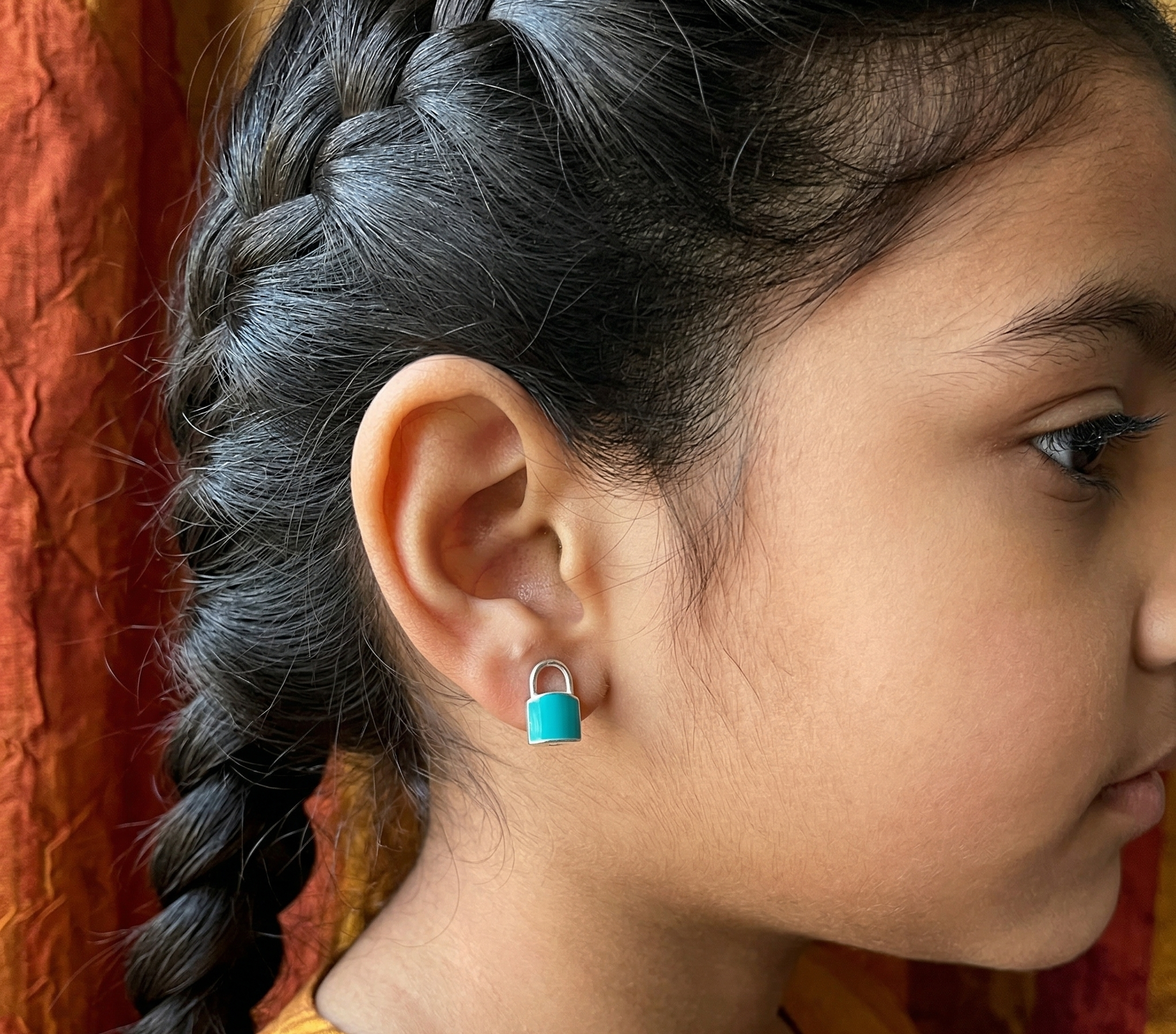 Lock Earring