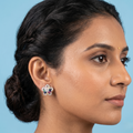 Chroma multi color Blossom earrings