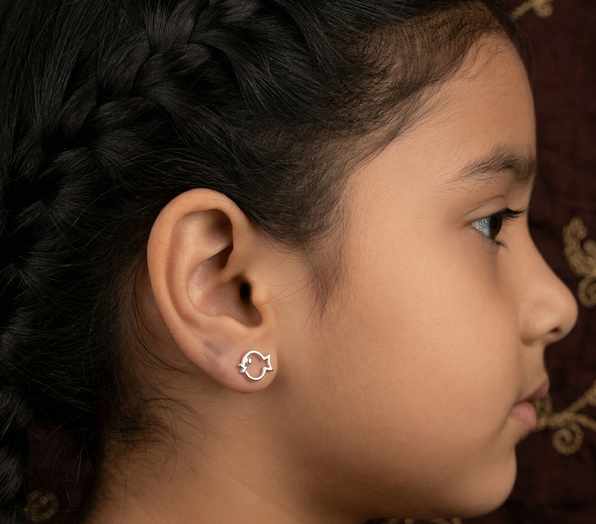 Heart and Fish Earring
