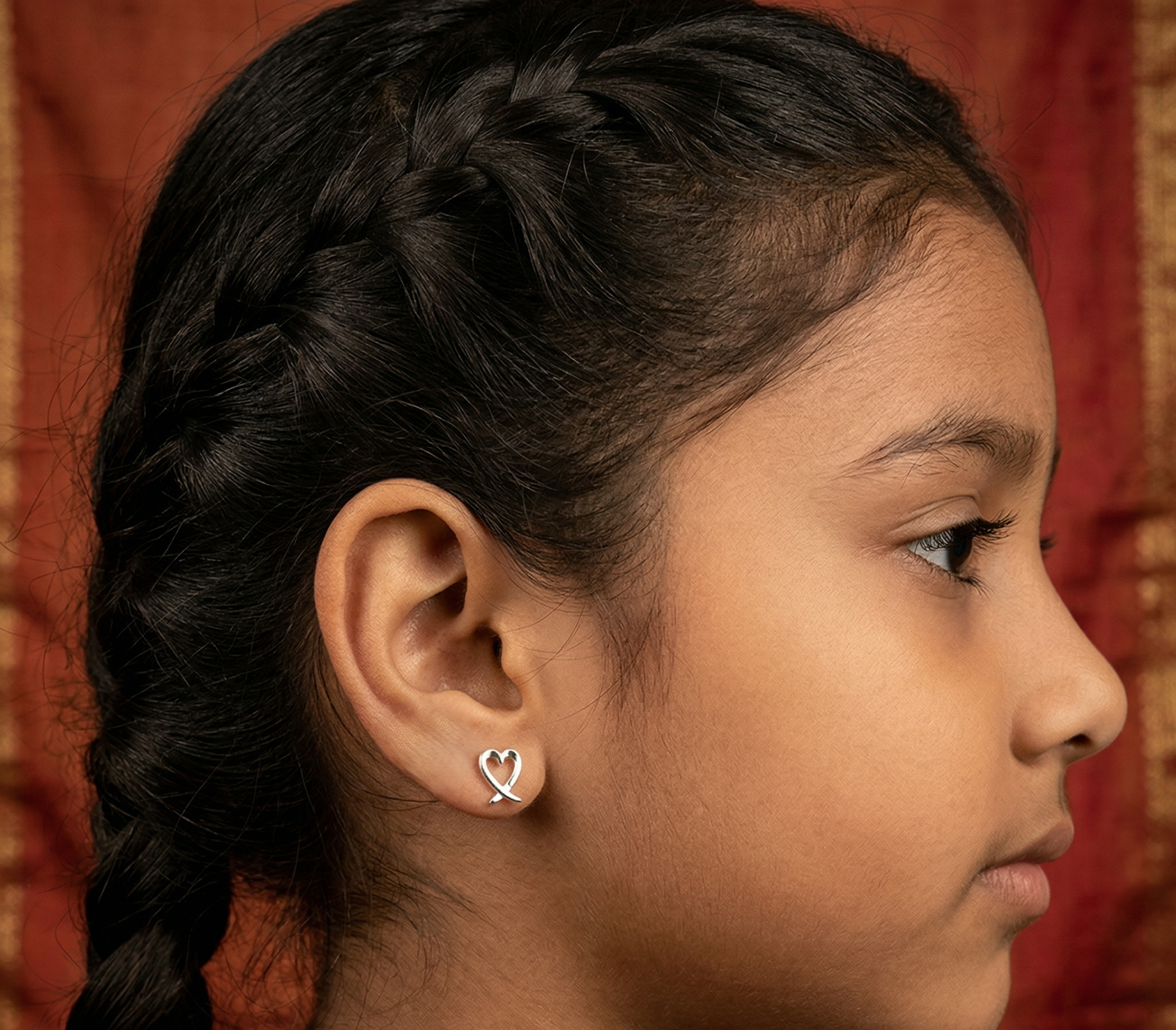 Heart and Fish Earring