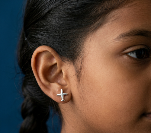 Airplane Earring
