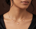 Pink pearl charm
