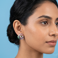 The Radiant Chroma Wheel earrings