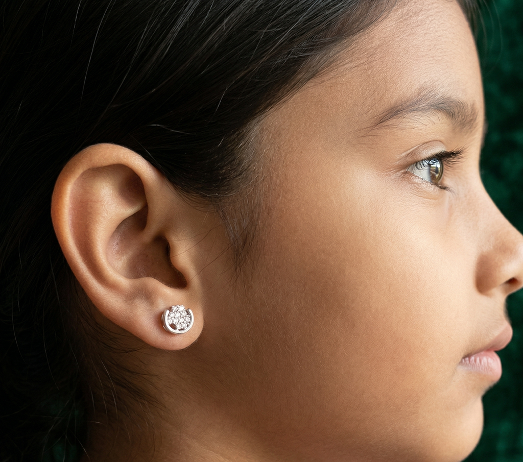 Multi stone Earring