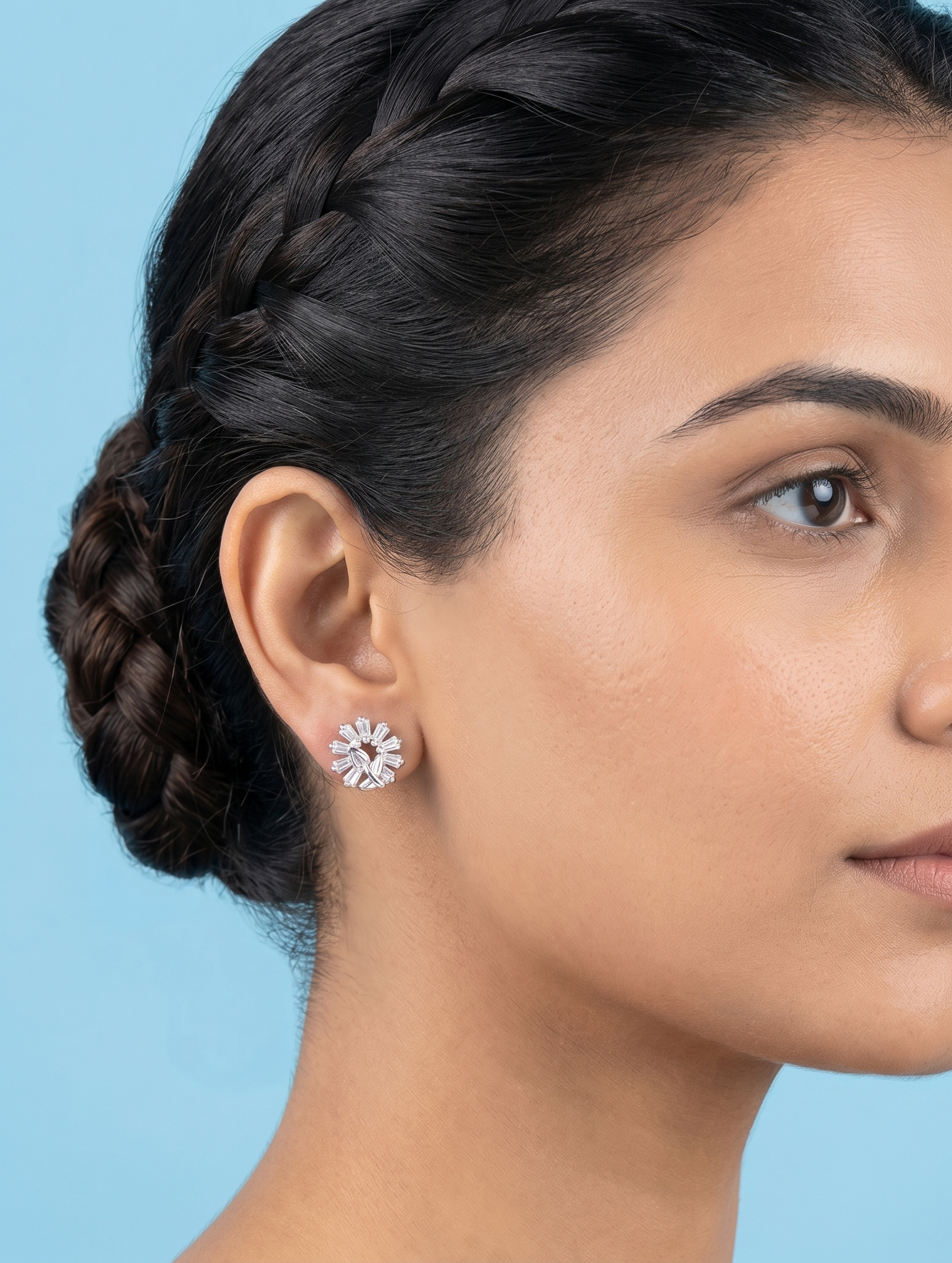Flower Drop Earrings