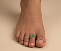 Flower toe rings