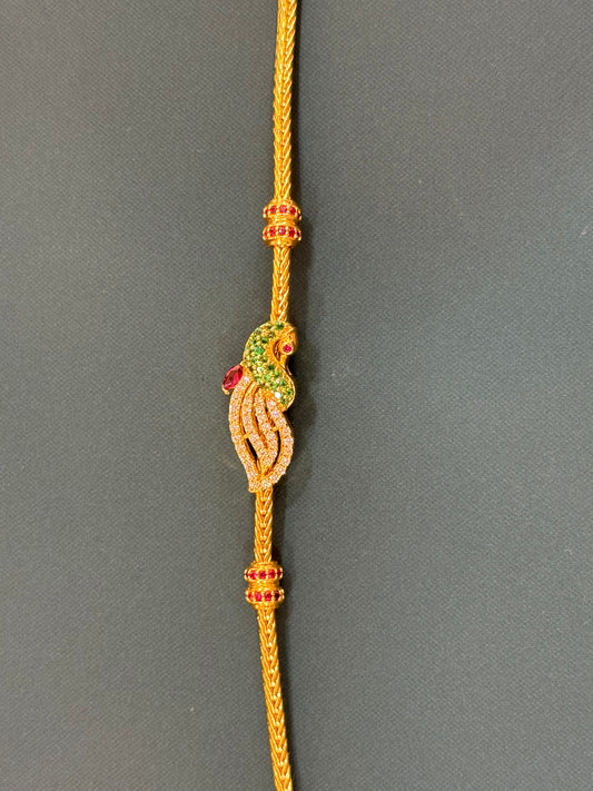 Peacock Mugappu Thali Kodi