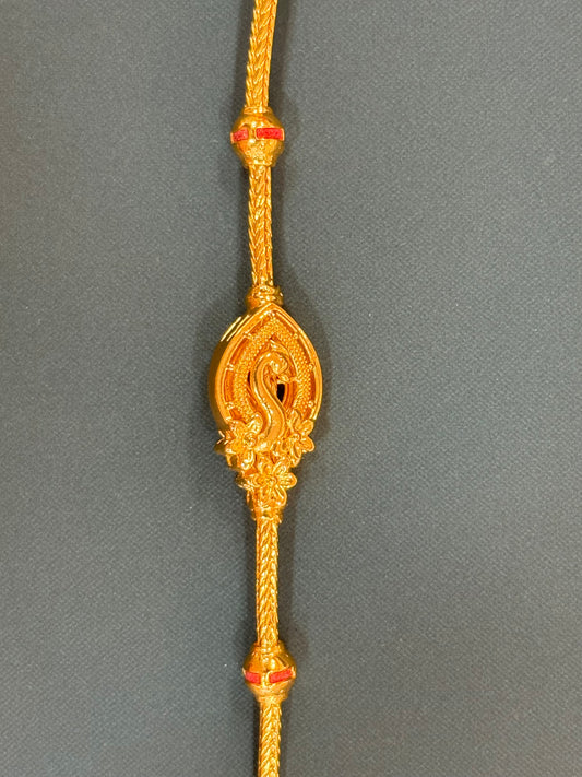 Peacock mugappu Thali Kodi