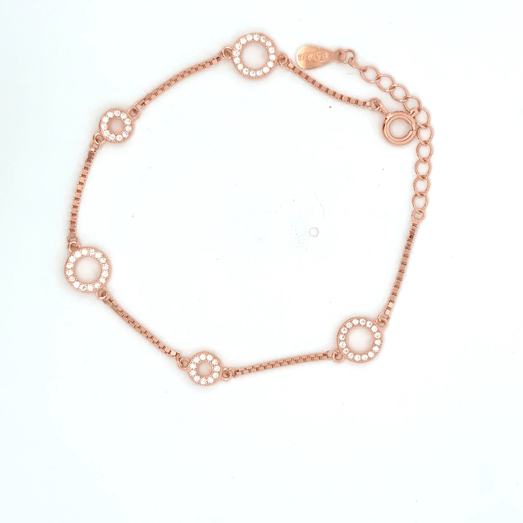 Circle Rosegold Bracelet