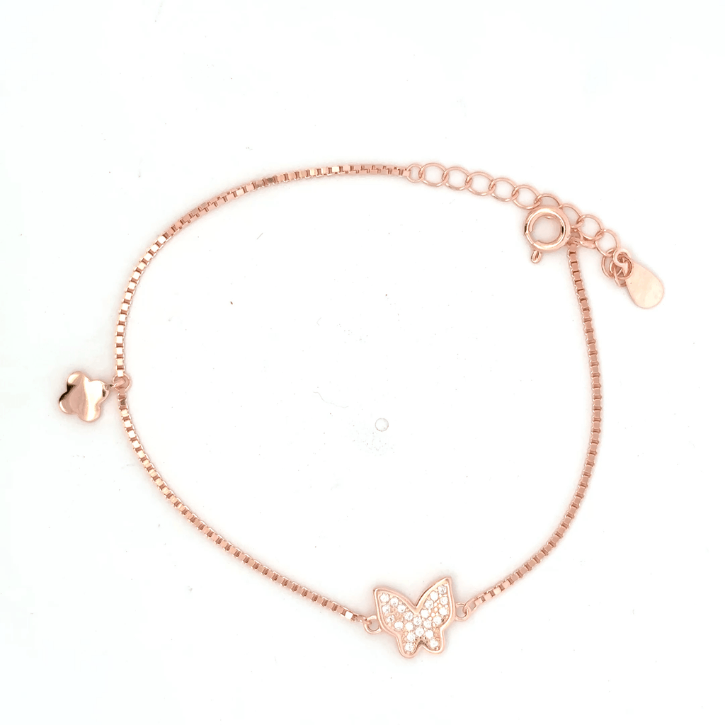 Butterfly Rosegold Bracelet