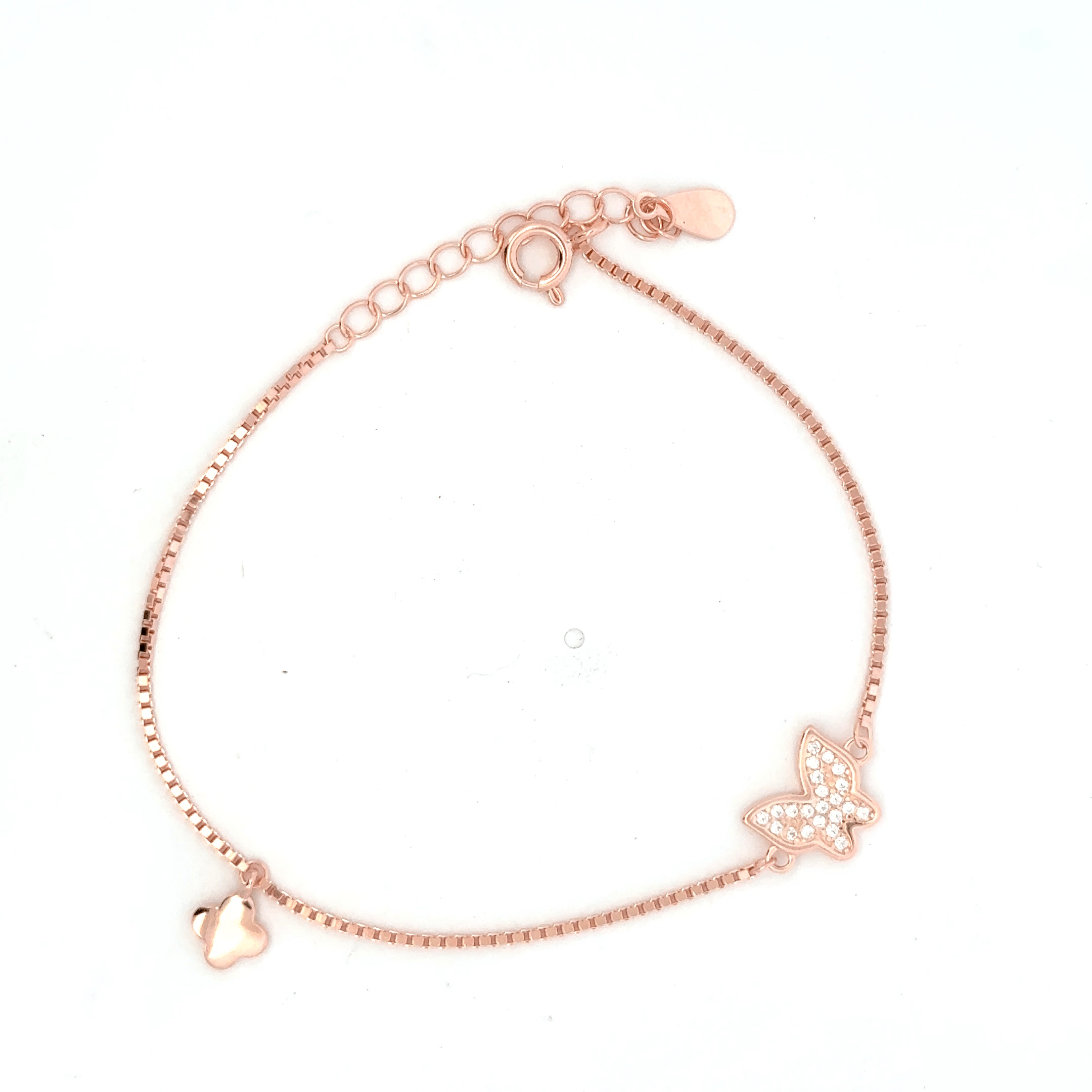 Butterfly Rosegold Bracelet