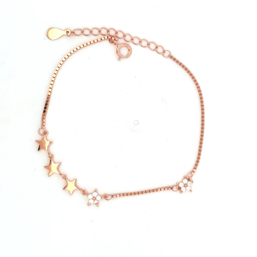 Star Stone Rosegold Bracelet