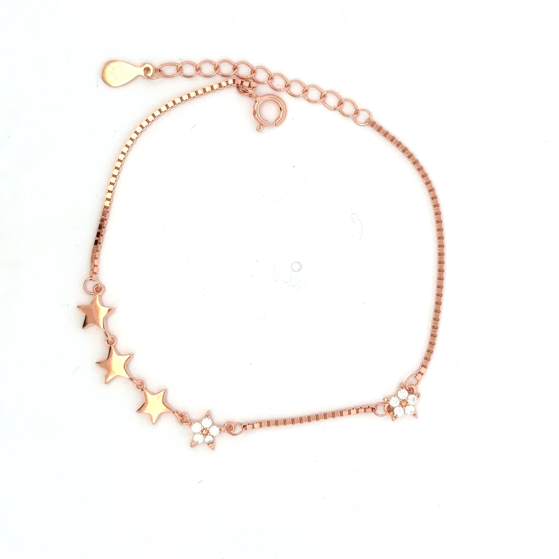 Star Stone Rosegold Bracelet