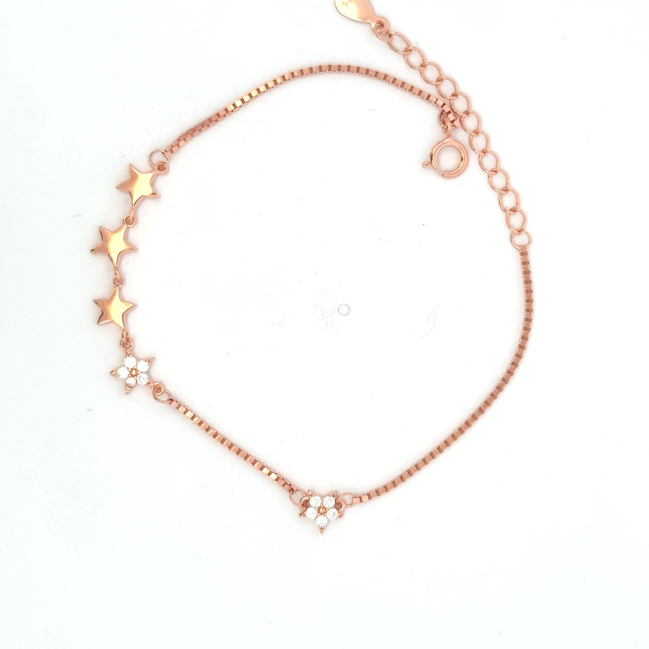 Star Stone Rosegold Bracelet