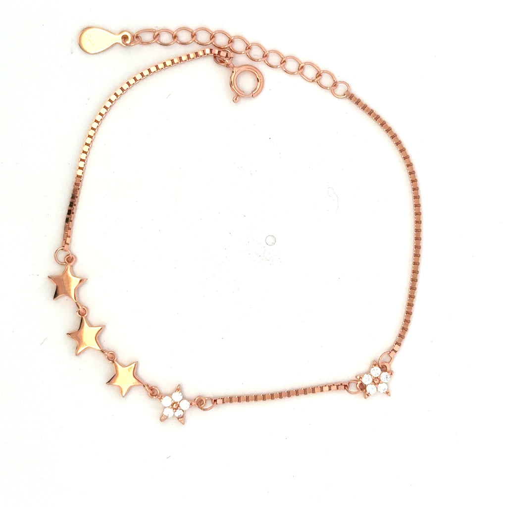 Star Stone Rosegold Bracelet
