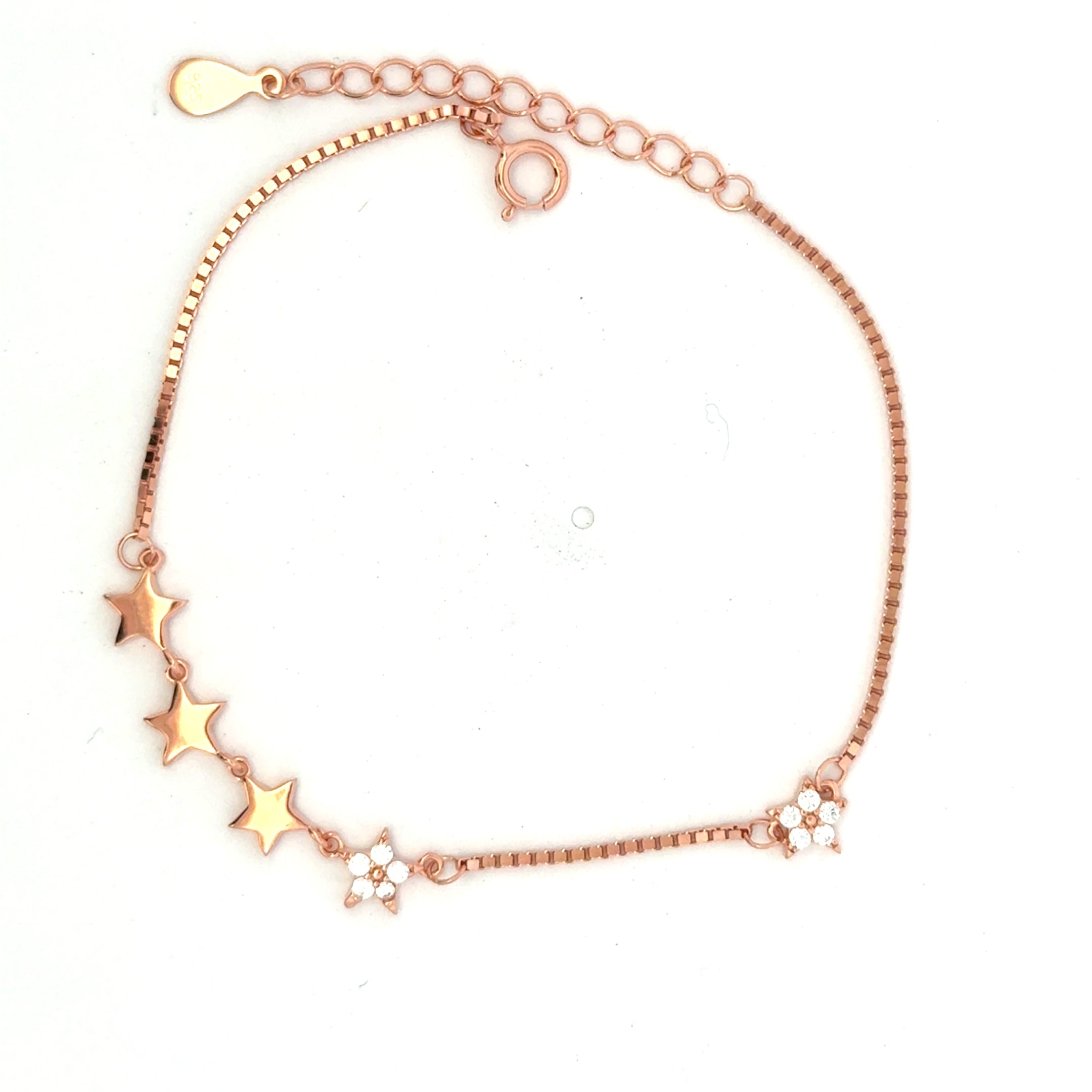 Star Stone Rosegold Bracelet