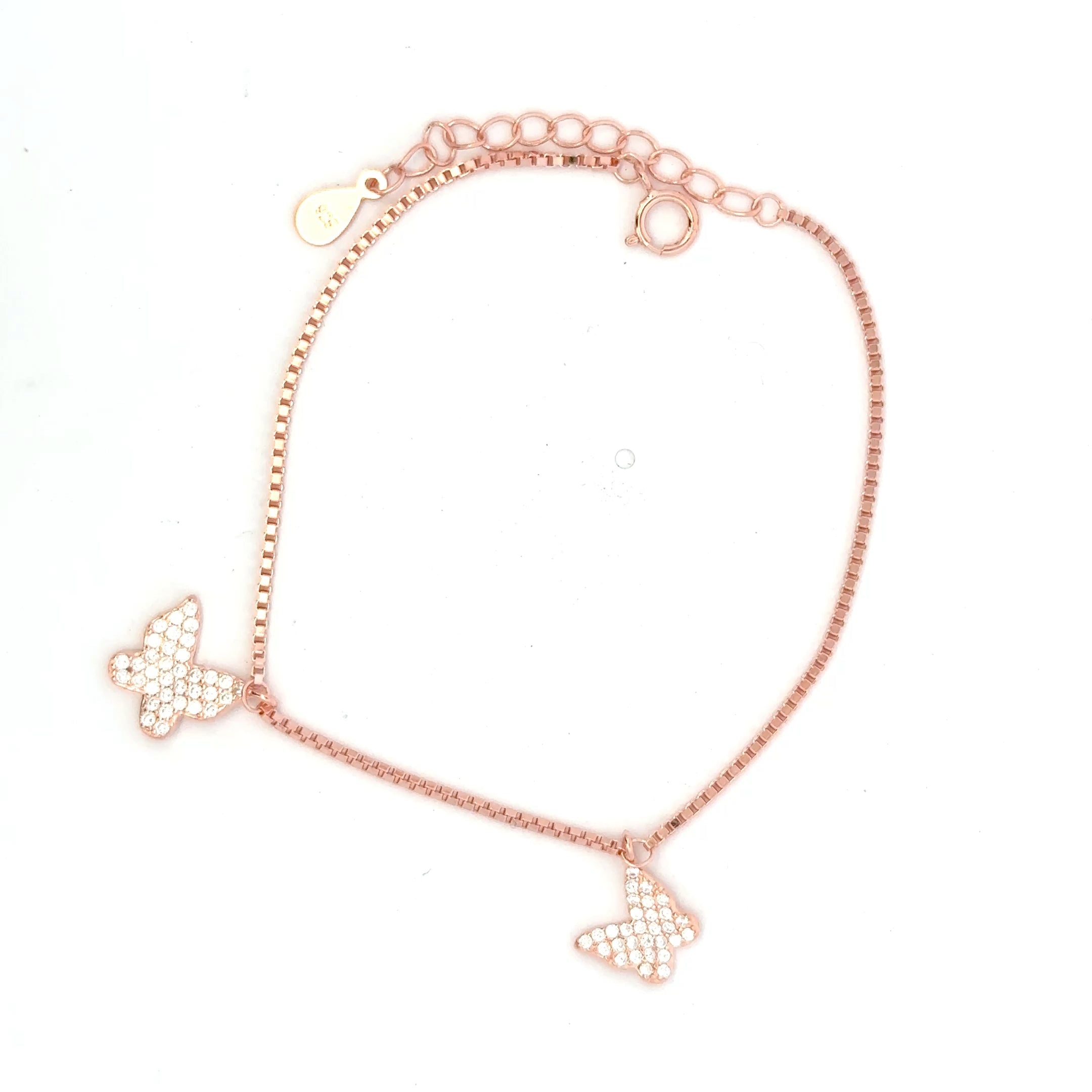 Butterfly Rosegold Bracelet