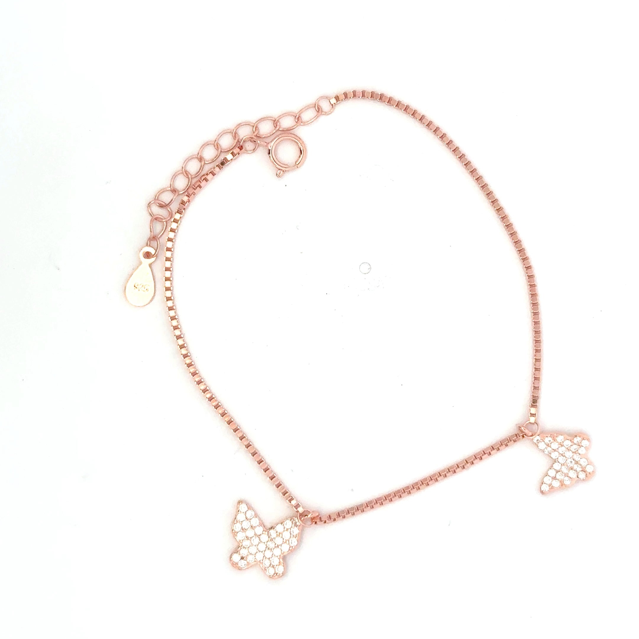 Butterfly Rosegold Bracelet