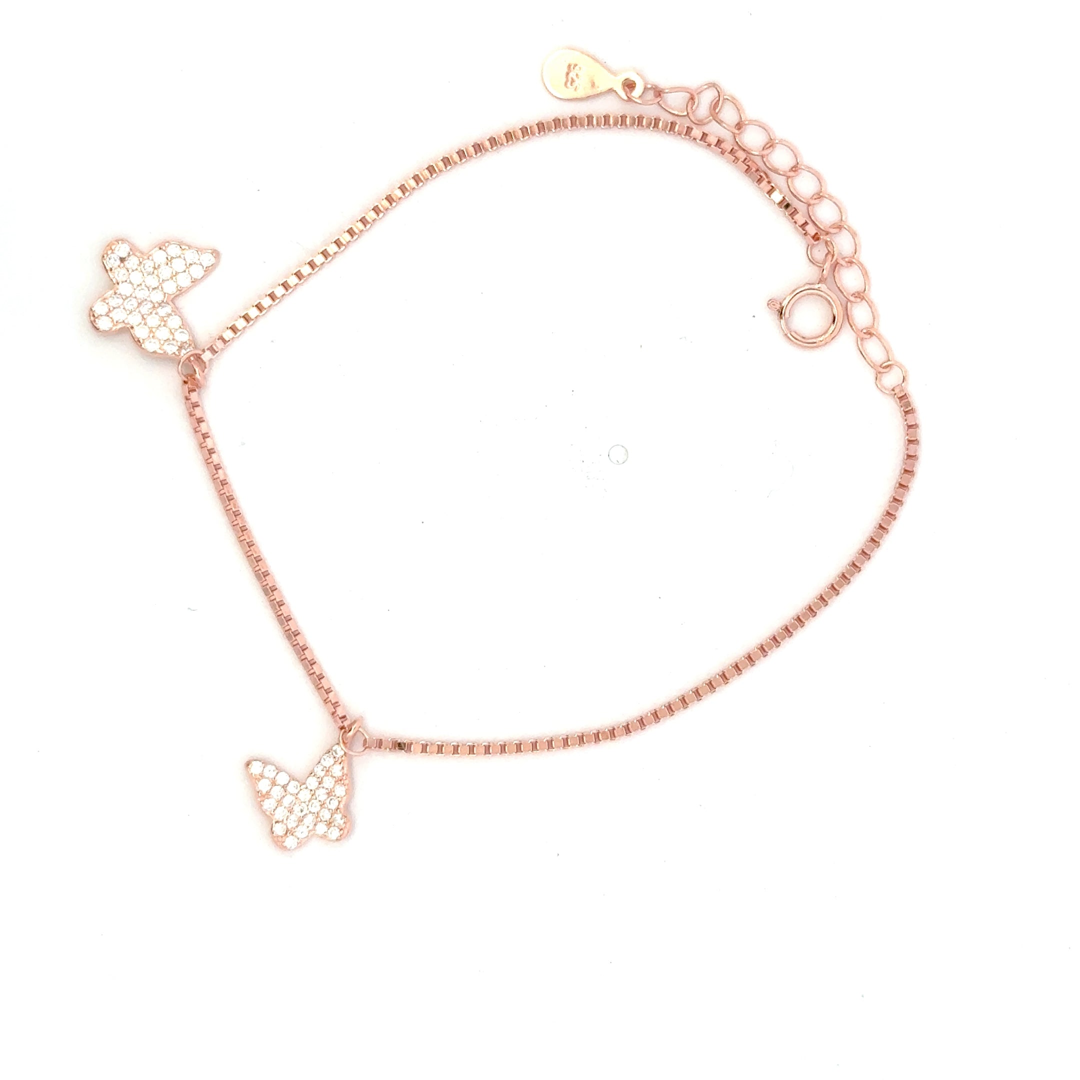 Butterfly Rosegold Bracelet