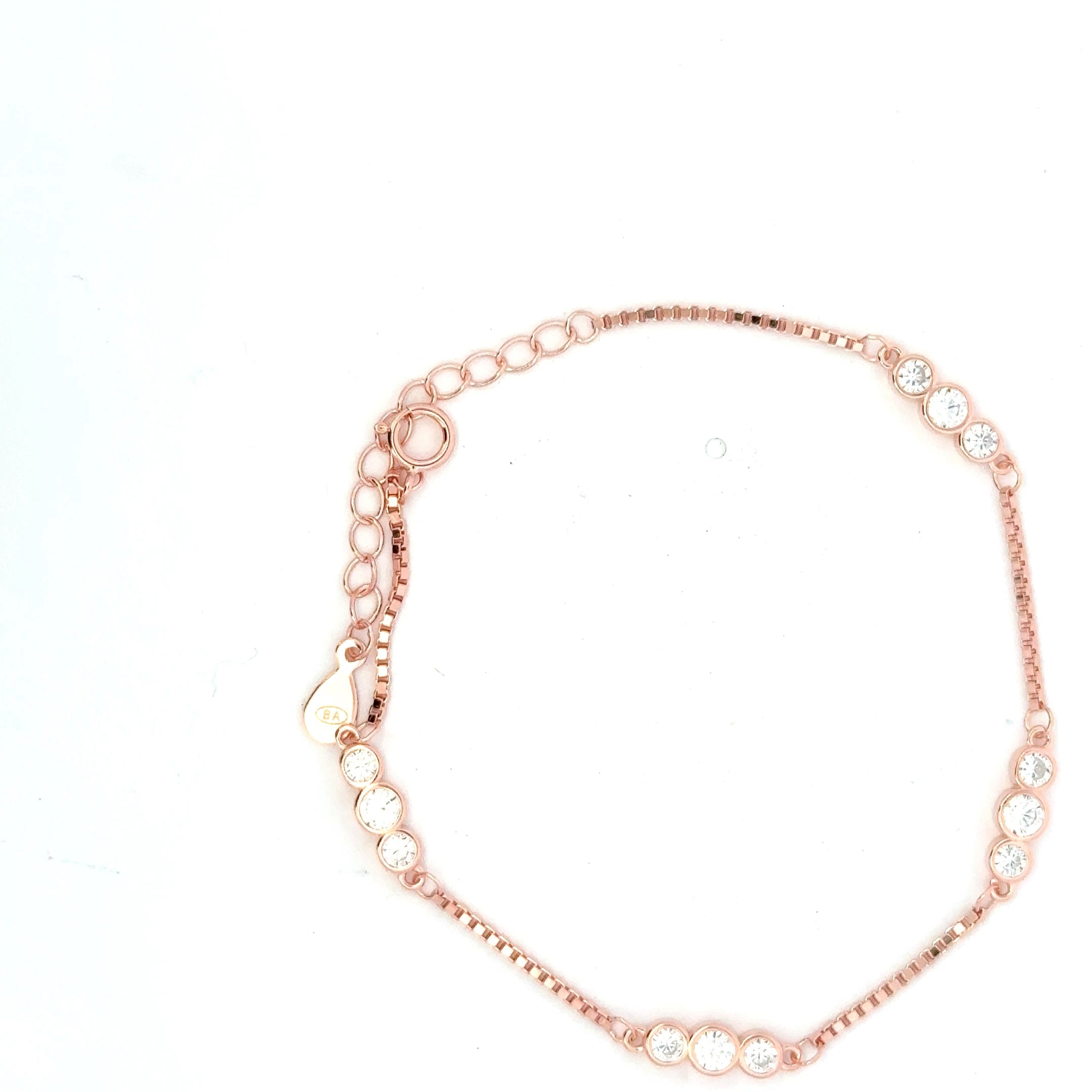 Multi Circle Single Stone Bracelet