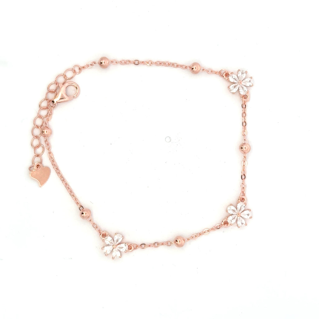 Flower Rosegold Bracelet