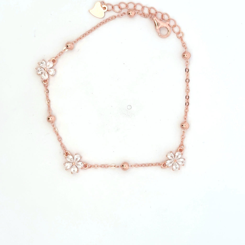 Flower Rosegold Bracelet