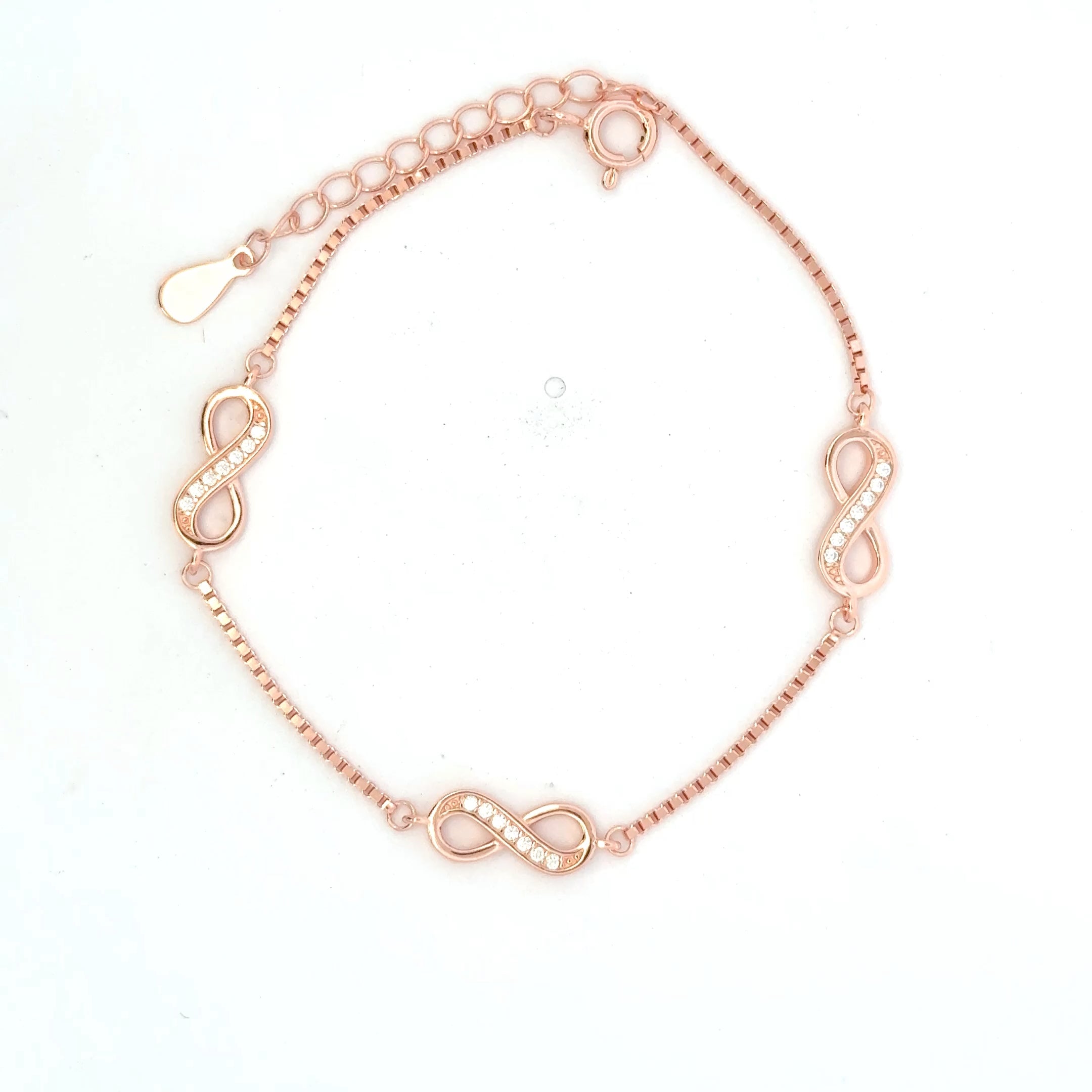 Infinity Rosegold Bracelet