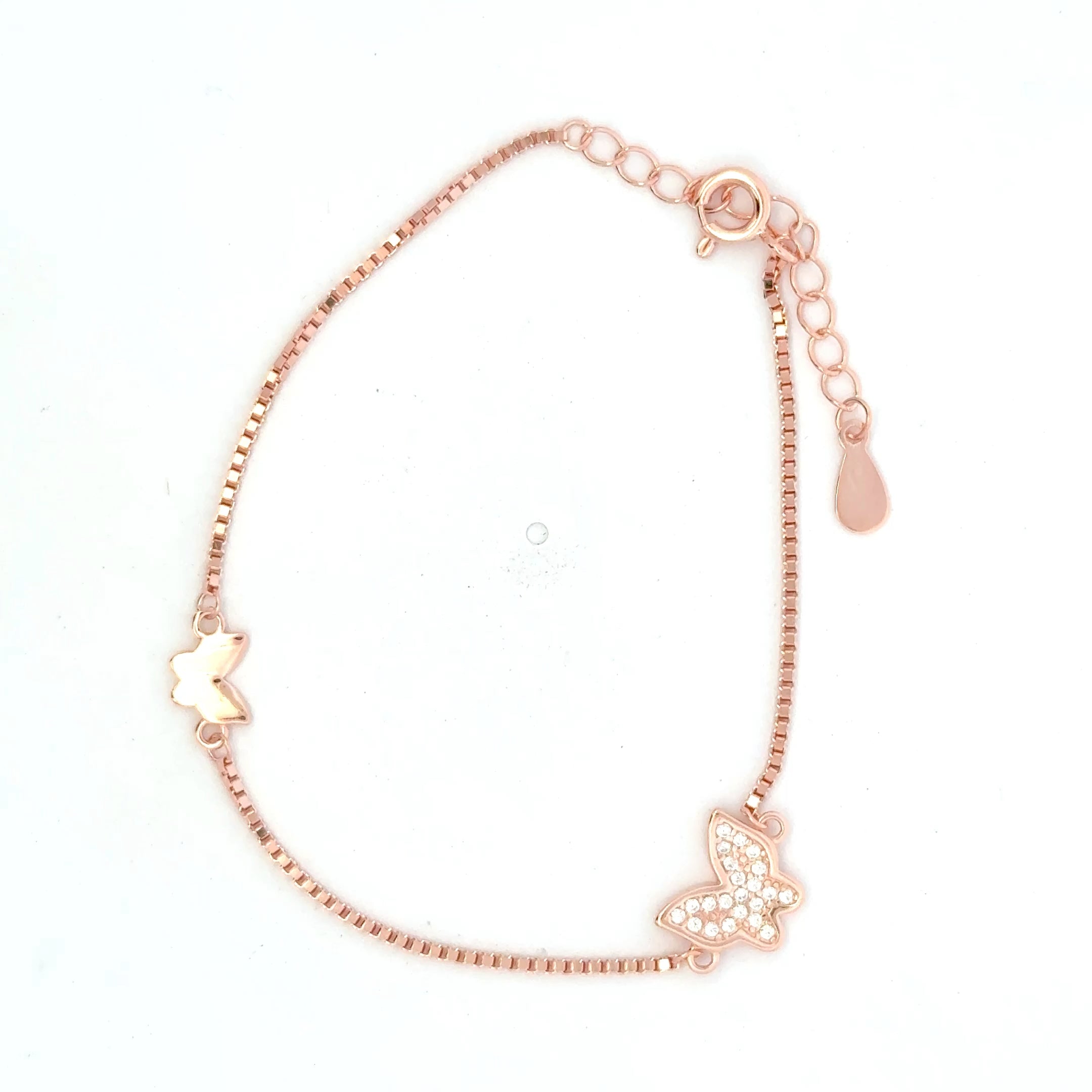 Butterfly Rosegold Bracelet