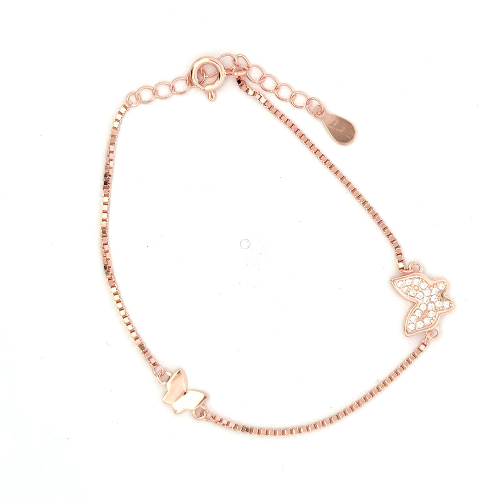 Butterfly Rosegold Bracelet