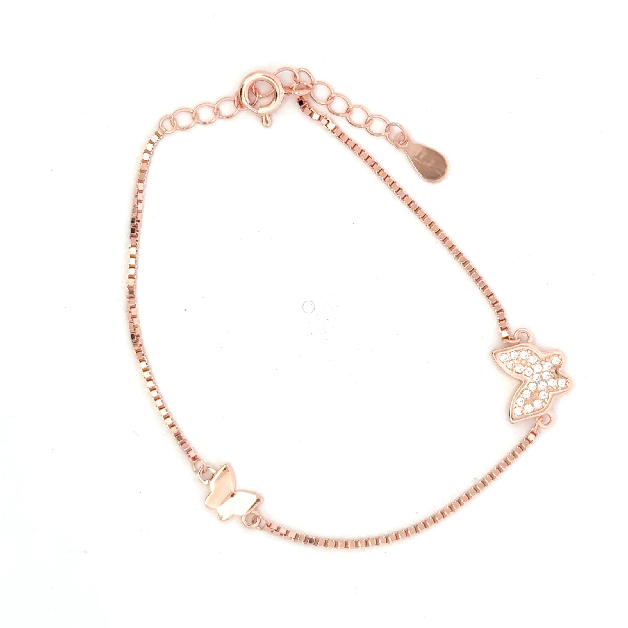 Butterfly Rosegold Bracelet