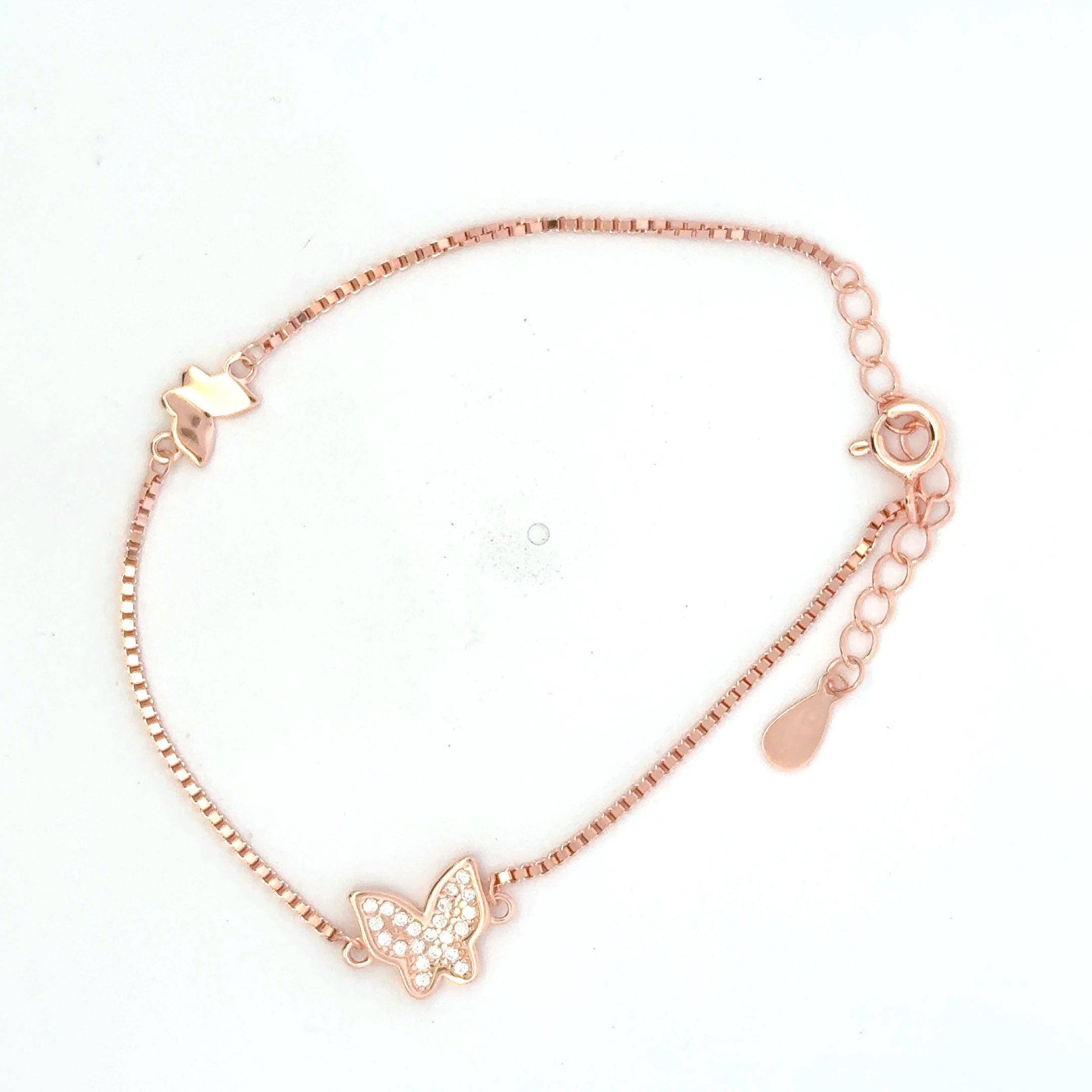 Butterfly Rosegold Bracelet
