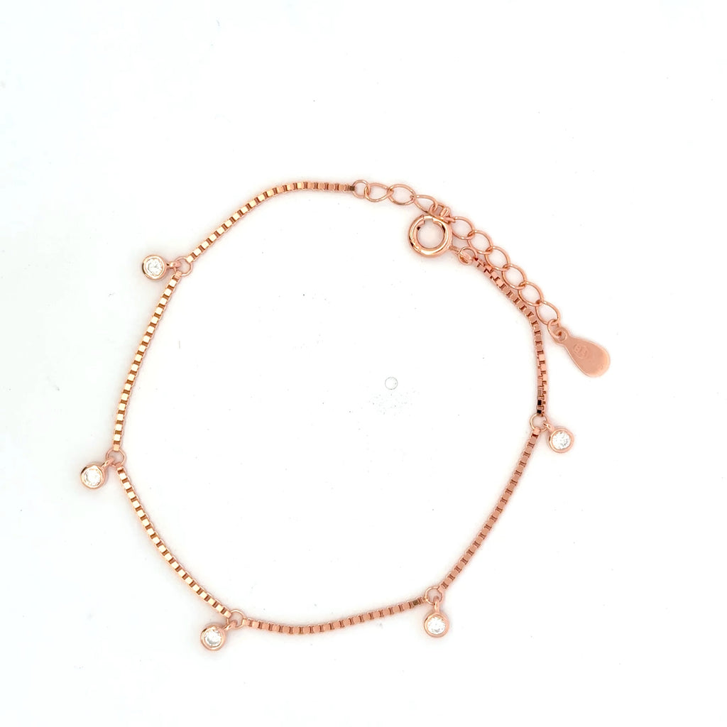 Single Stone Drop Bracelet