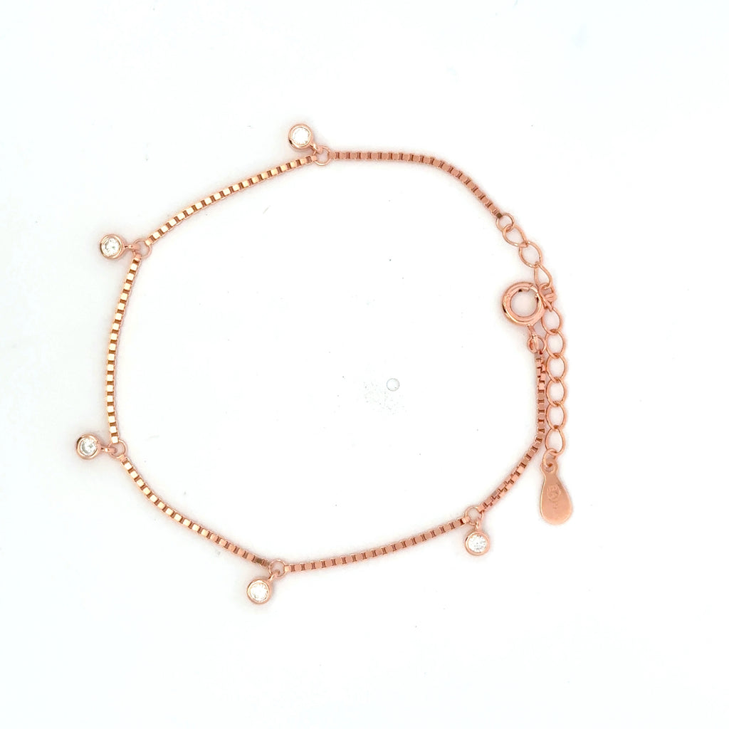 Single Stone Drop Bracelet