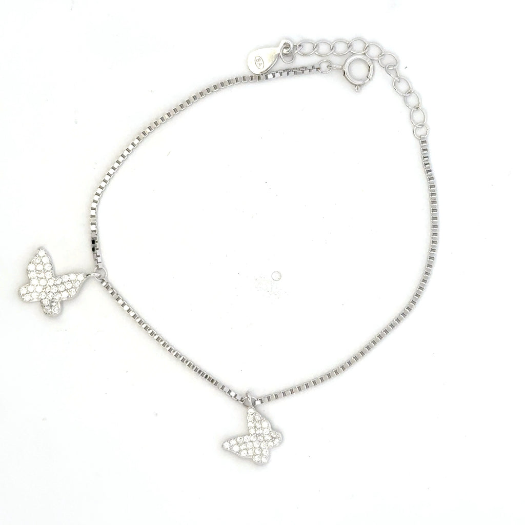 Butterfly Charm Bracelet