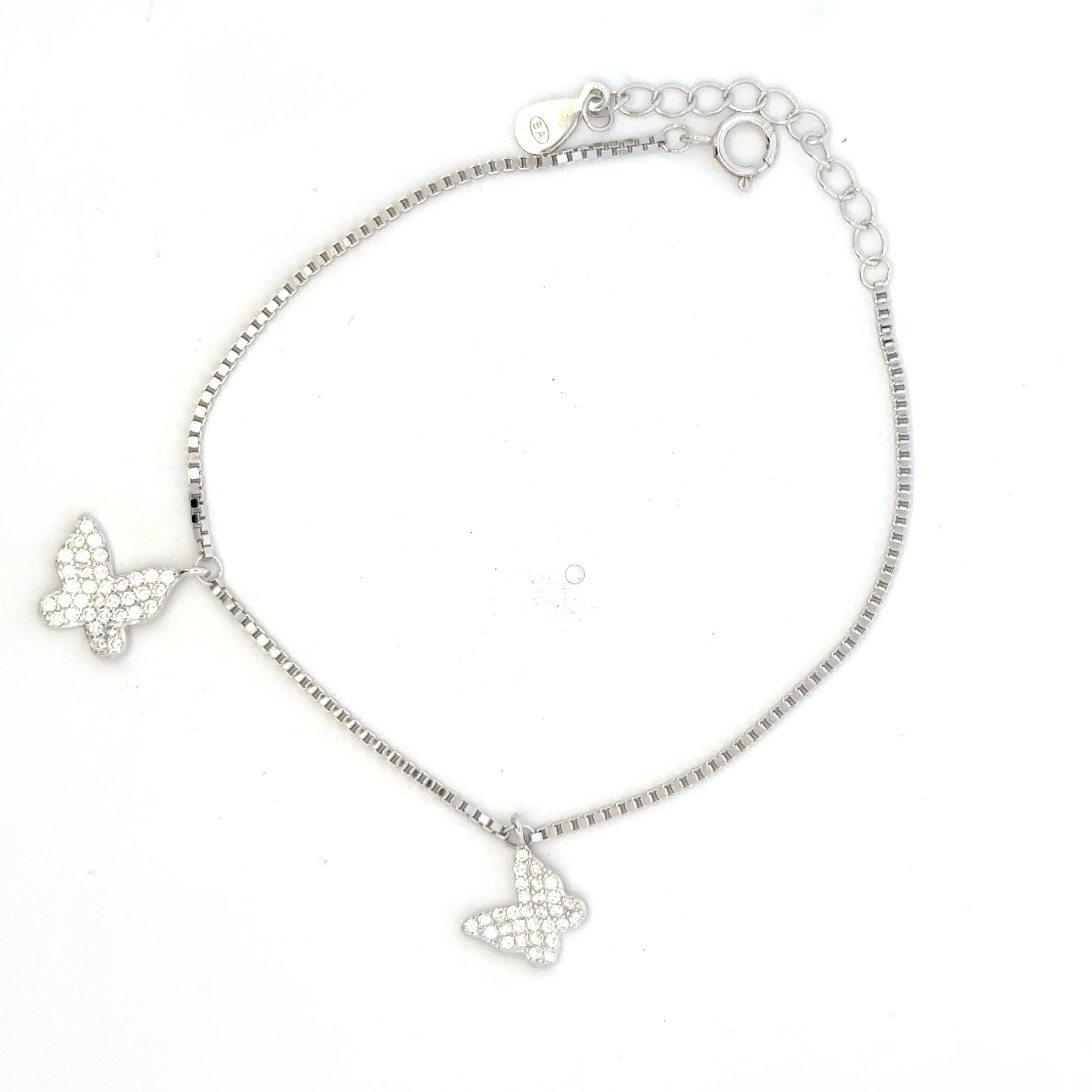 Butterfly Charm Bracelet