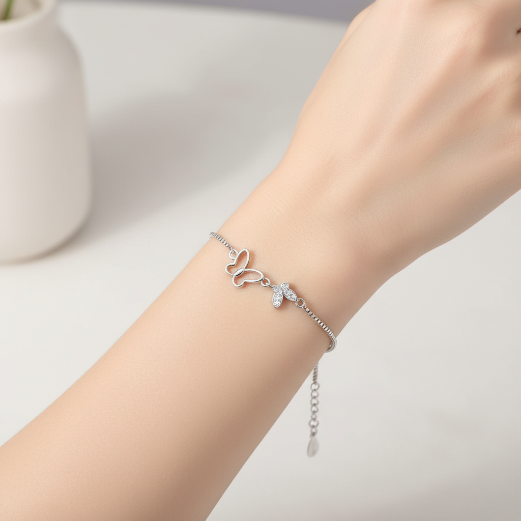 Double Butterfly Bracelet
