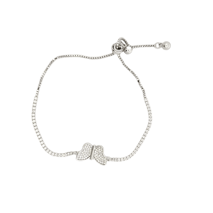 Rhodium Butterfly bracelet