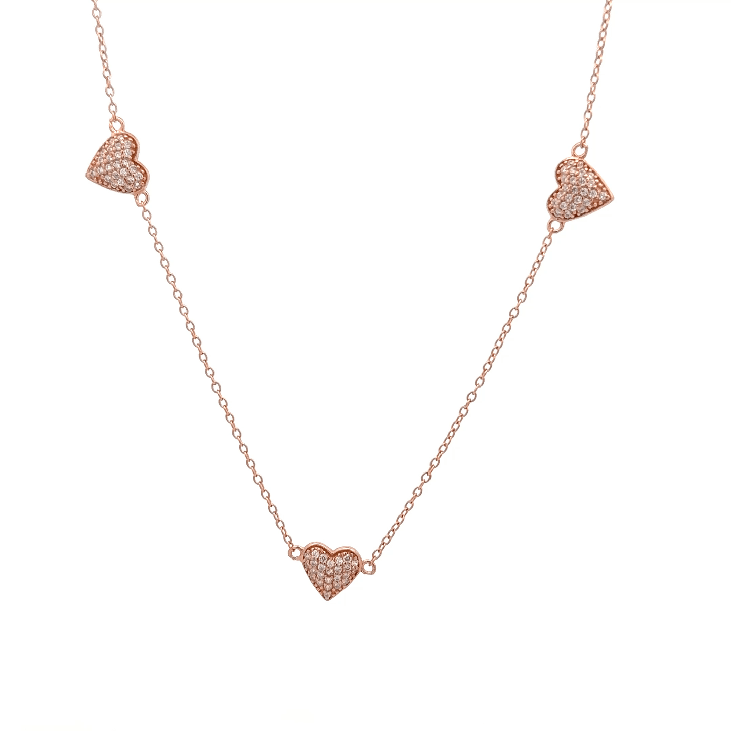 Rosegold Heart Chain With Pendant