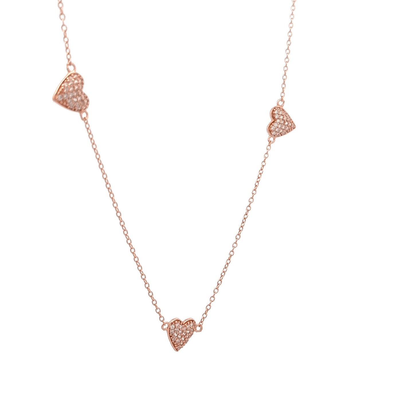 Rosegold Heart Chain With Pendant