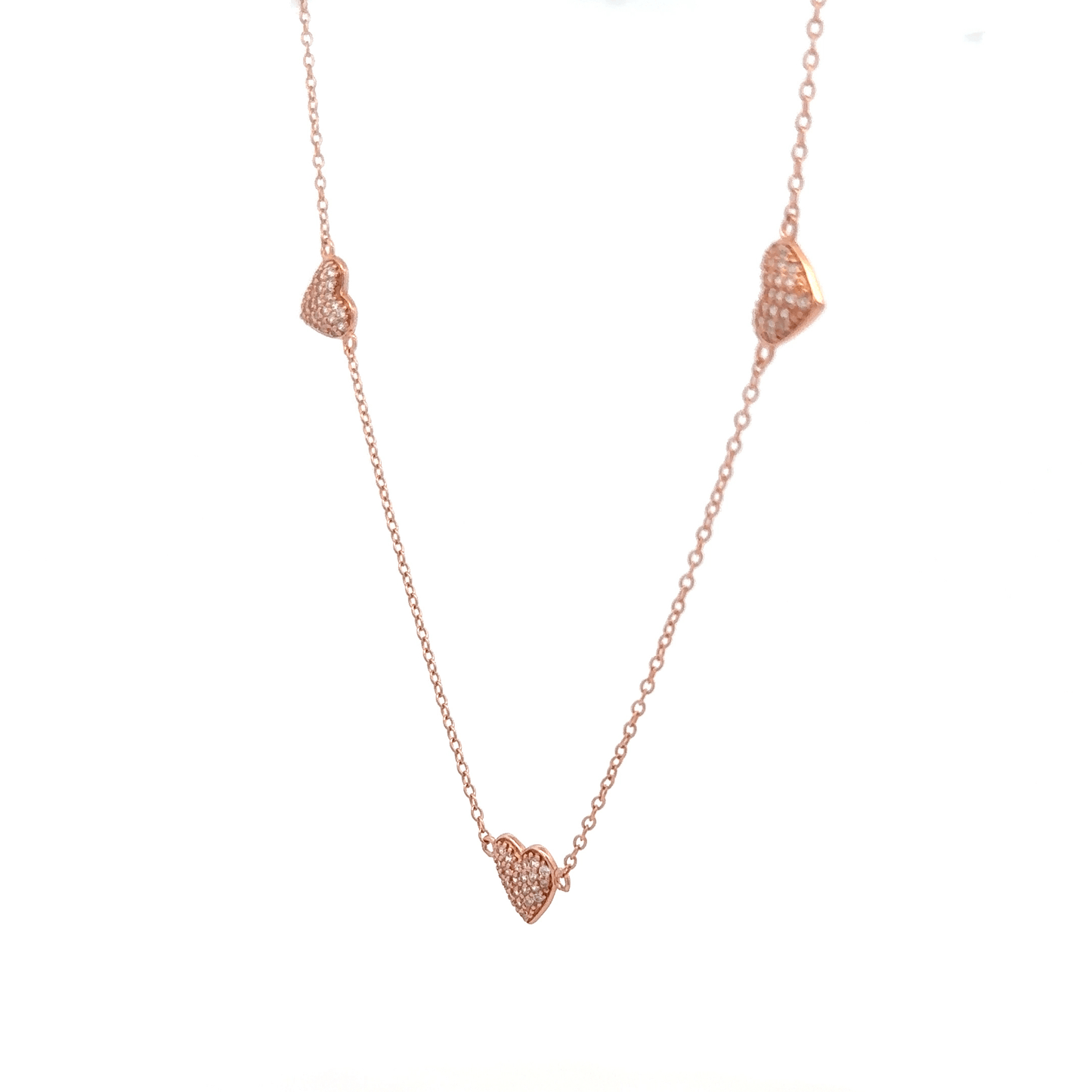 Rosegold Heart Chain With Pendant
