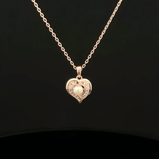 Heart Pearl Chain