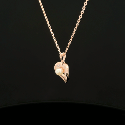 Heart Pearl Chain