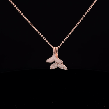 Fin Rosegold Chain With Pendant
