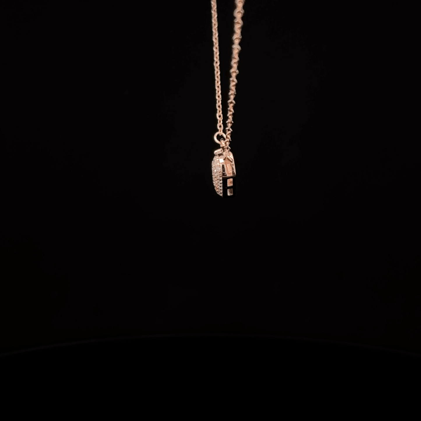 Heart Rosegold Chain With Pendant