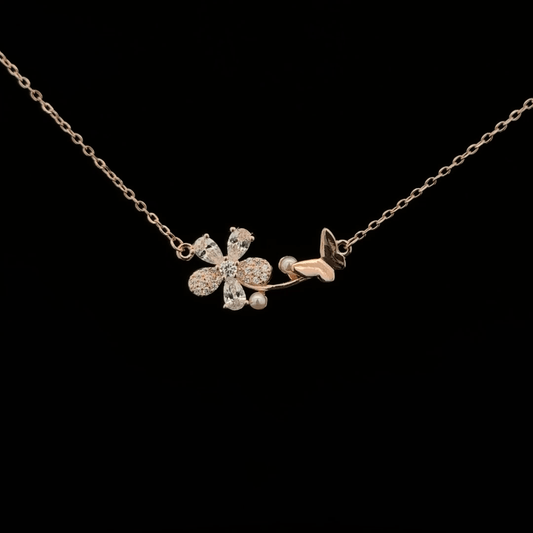 Flower Chain With Pendant