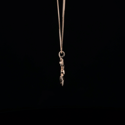 Moon Rosegold Chain With Pendant