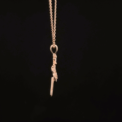 Dancing Rosegold Chain With Pendant