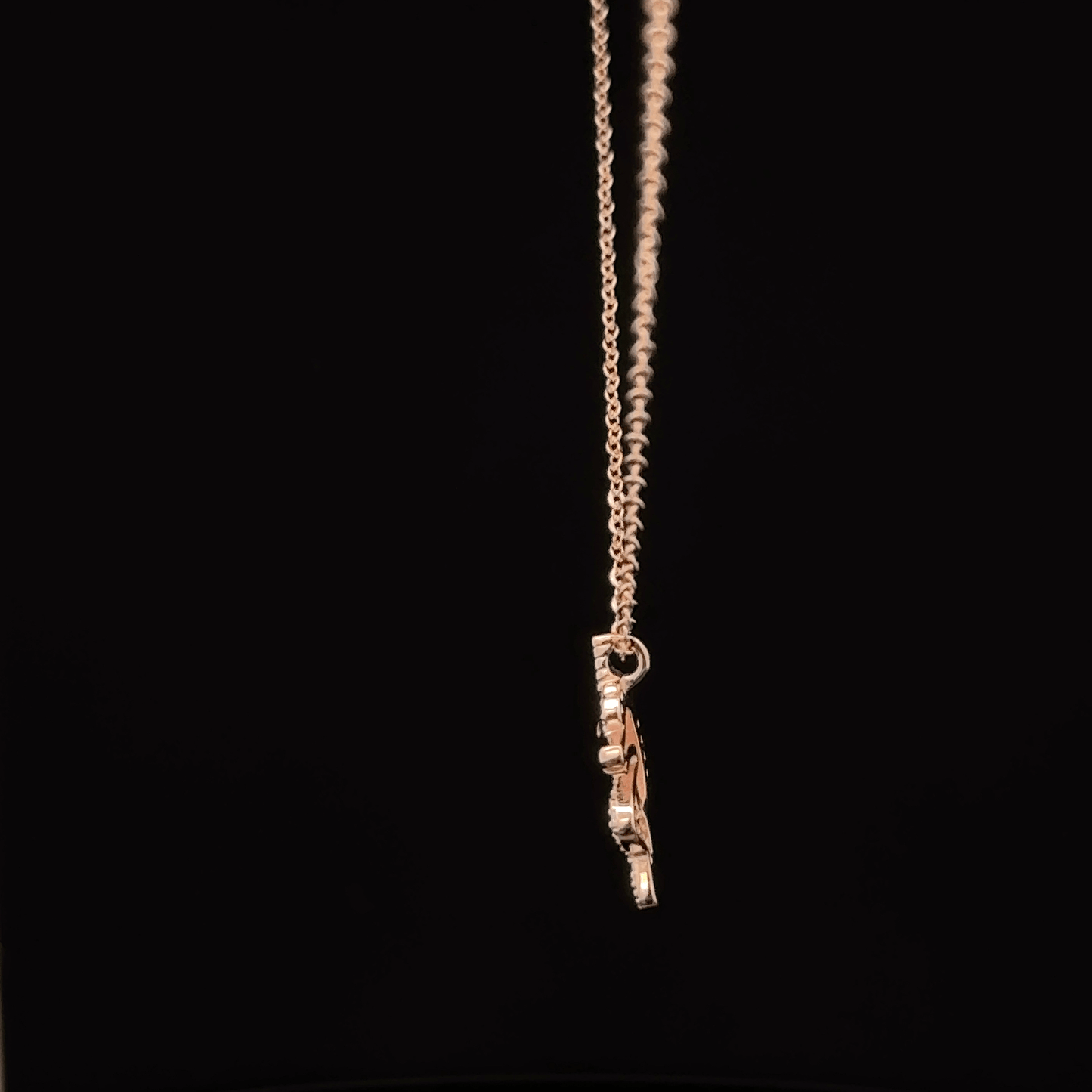 Horse Rosegold Chain With Pendant