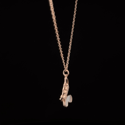 Butterfly Rosegold Chain With Pendant